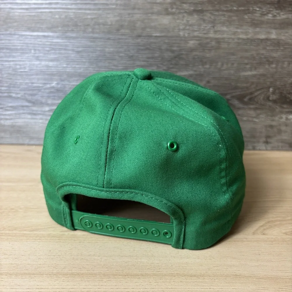Vintage Pioneer Hat Cap Snapback Green Embroidered Patch K Products Farming Seed